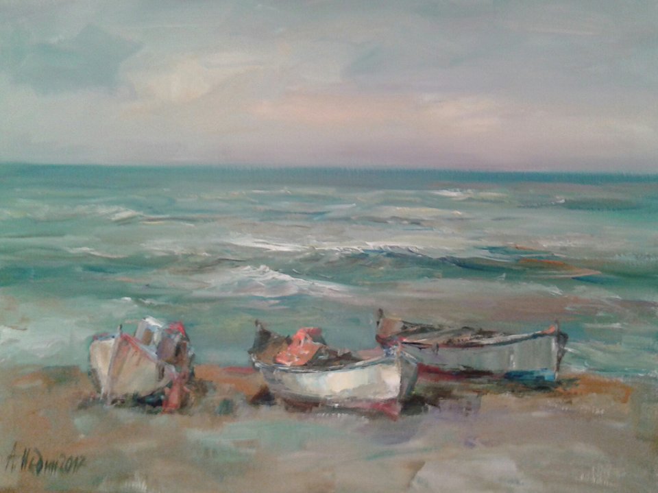 Sea Landscape Paintings Angelina Nedin