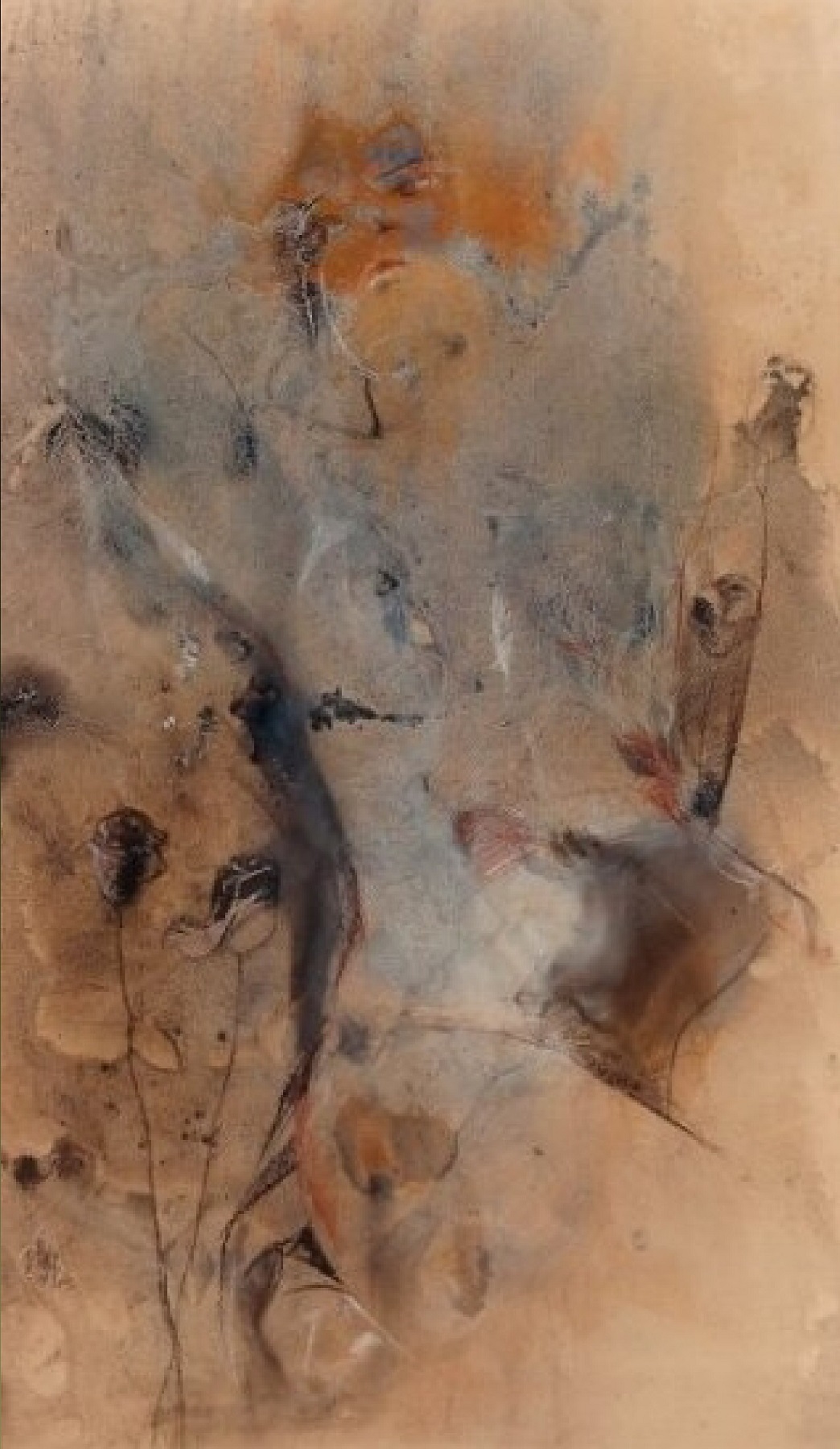 Rumyanka Bozhkova "Black Rose" Nude Painting