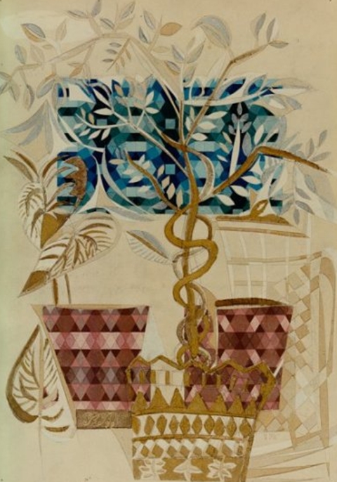 "Ficus Benjamin" Rumyanka Bozhkova Naturemort Painting