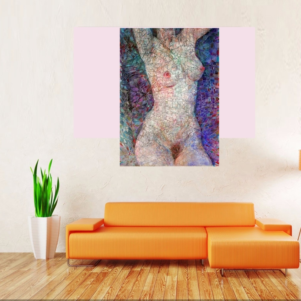"Marble Body" Rumyanka Bozhkova Nude Painting