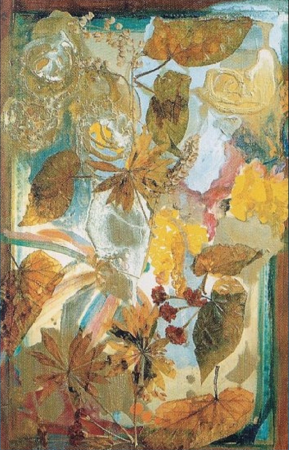 "Begonias" Light Panel Painting Rumyanka Bozhkova