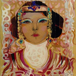 "Female Portrait" Painting Rumyanka Bozhkova