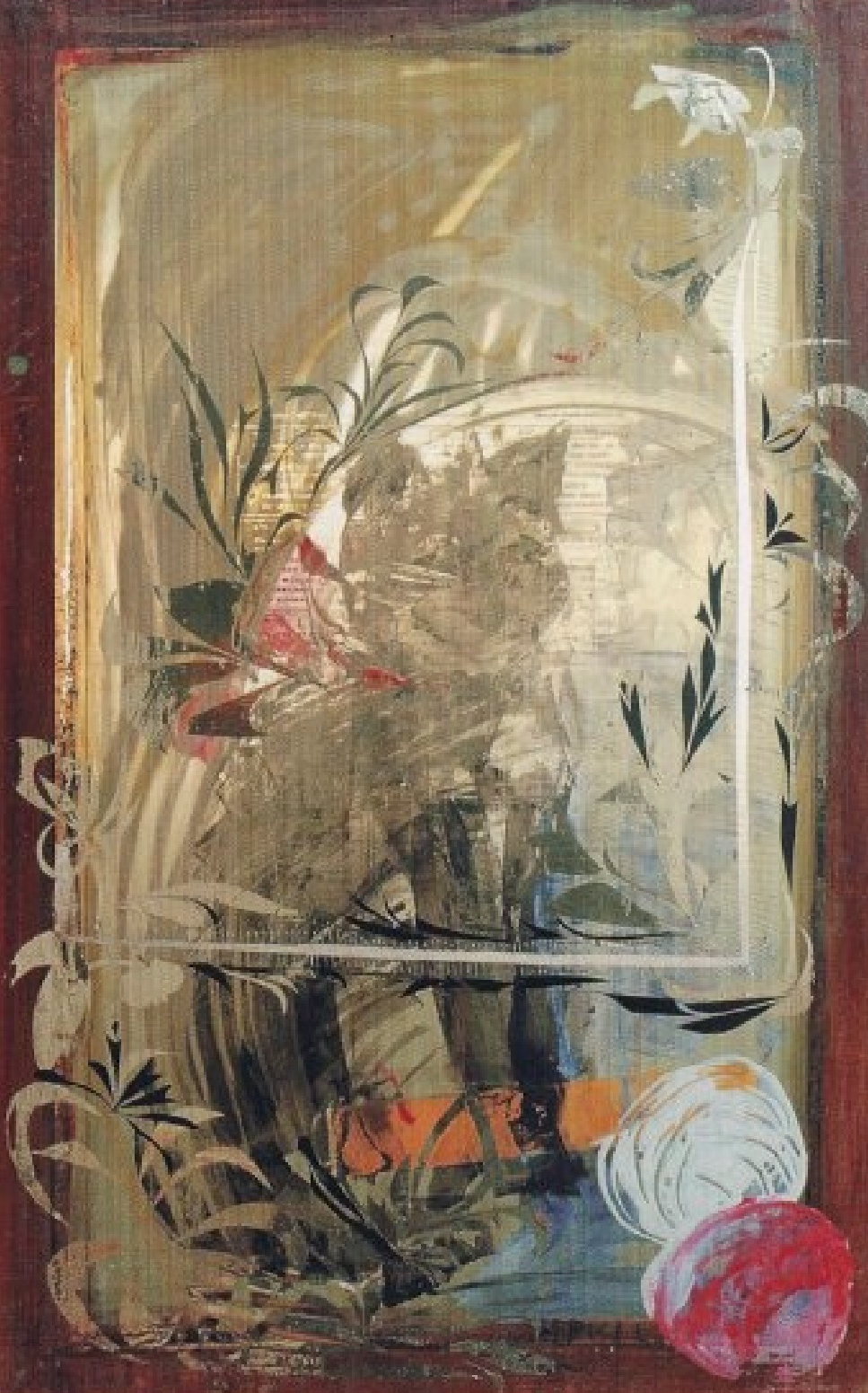 "Hidden Kitty" Painting Light Panel Rumyanka Bozhkova